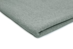 Világos szürke melange drapana kötött