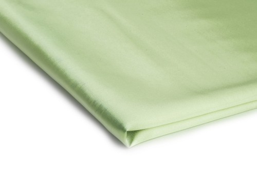 tkanina satyna cienka z lycra w kolorze jasna pistacja