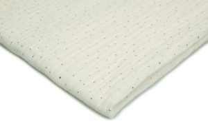 Муслін золото/срібло в крапку опт