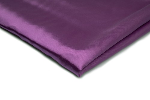 tkanina satyna gładka atłas w kolorze Biskupi