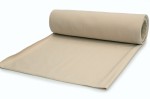 French Terry katoen gebreid, Zandbeige