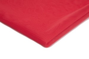 Tulle Hibiscus elasztikus háló az egyik oldalon