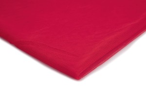 Tüll Egyoldali képlékeny rugalmas háló Piros