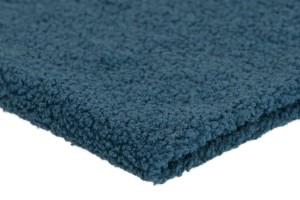 Baranek Boucle Ciemny morski