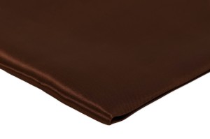 Satyna Gładka / Atłas Ciemny braz