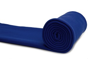 Maglieria per coste di cotone, Blu reale