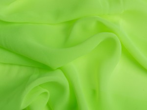Chiffon Plain Neon zöld