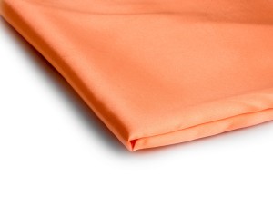 Light Peach Lycra vékony szatén