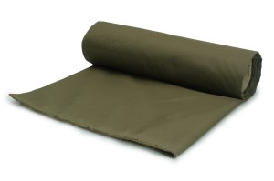 Brúsená polyesterová tkanina Olive