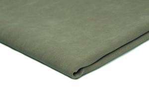 Spandex Plain artificial suede Light Olive