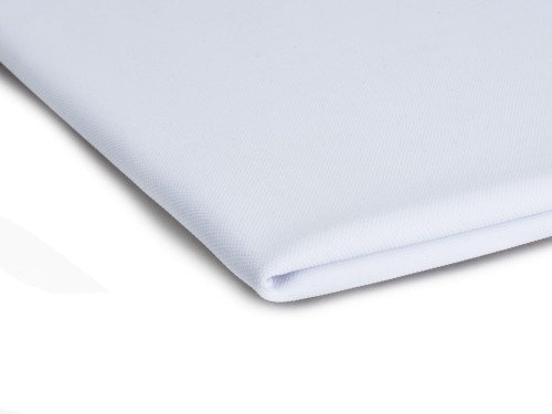 dzianina lacosta w kolorze białym