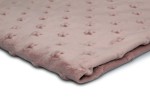 Knit Minky stars Dirty pink