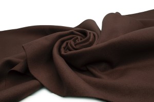 Fleece Artificial Wool Csokoládébarna