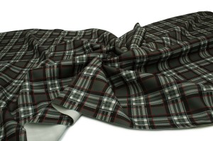 Barbie Marchiano nyomtatott szürke és fekete csekk