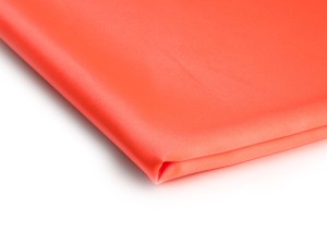 Szatén vékony Lycra Neon Orange-val