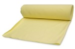 French Terry katoen gebreid, Kanarie geel