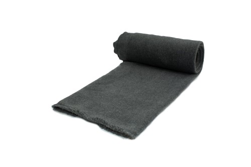 dzianina polar 300gm/m2 w kolorze  ciemny szary melanż