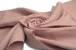  Mousseline met zilveren stippen, Vies roze