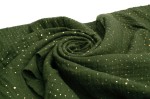 Mousseline met gouden stippen, Bos Groen