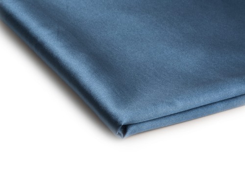tkanina satyna cienka z lycra w kolorze jeans
