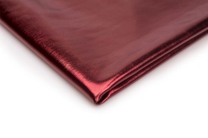 Lama Természetes bőr utánzat Claret fényes