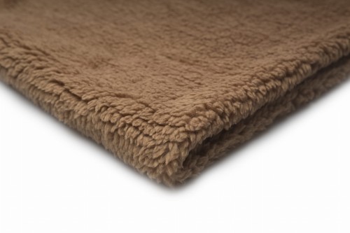 dzianina minky baranek kolor toffi