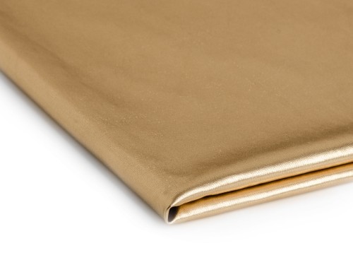 Lama Imitacja skóry naturalnej w kolorze złoty pół-mat