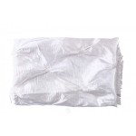 Fehér taft gumiszalaggal