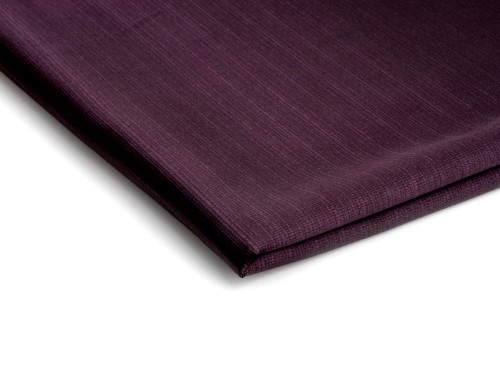 tkanina satyna w prążki w kolorze bakłażan