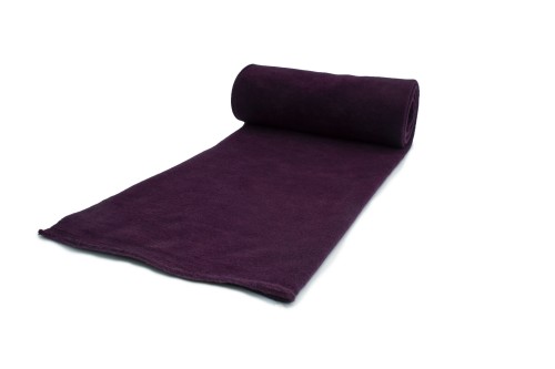 dzianina polar 300gm/m2 w kolorze  śliwka