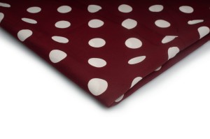 Selymes nyomott minta No. 7 Claret